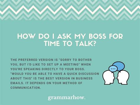 10 best ways to ask your boss for time to talk polite trendradars