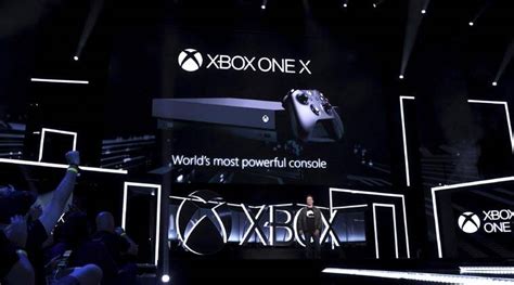 Microsoft Xbox One X Launched At E3 Aimed At Hardcore Gamers
