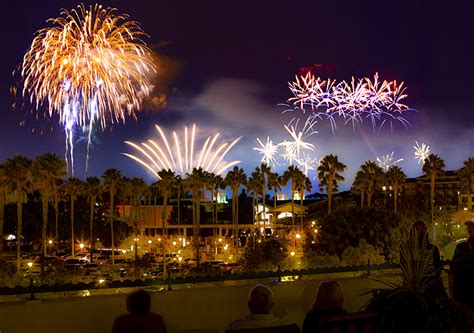 Fireworks At The Disneyland Resort Hotels Disney Visa Credit Card