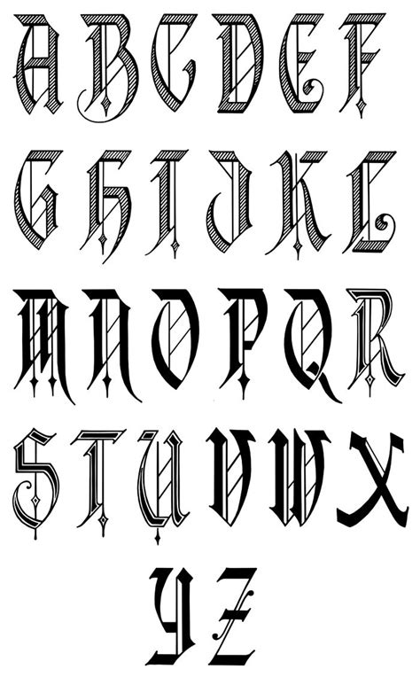 Gothic Album On Imgur Letras Para Tatuajes Estilos De Letras