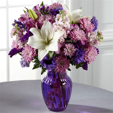 The Ftd Shades Of Purple Bouquet In Stevenson Ranch Ca