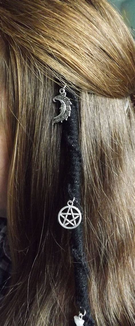 Wiccan Hair Wrap Extension Choice Of Thickness Witch Hair Halloween