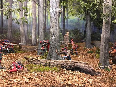 Bushy Run Diorama By Ken Osen 2016 With Images Military Diorama Soldier