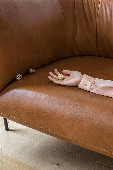 Unrecognisable Woman Lying On Sofa By Stocksy Contributor Lumina Stocksy