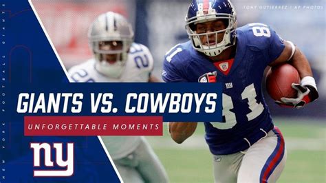 Giants Vs Cowboys Rivalry Unforgettable Moments Giants Vs Cowboys
