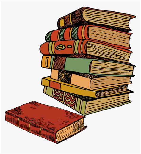 Paper Book Illustration Ancient Books Clipart Hd Png Download