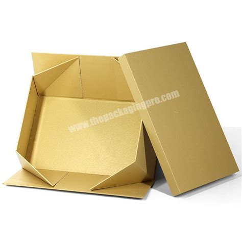 Rigid Cardboard Packaging Magnetic Closure Shoe Boxes High End