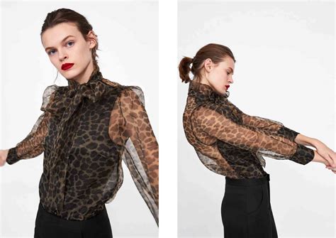 zara usa leopard print clothes fashionactivation