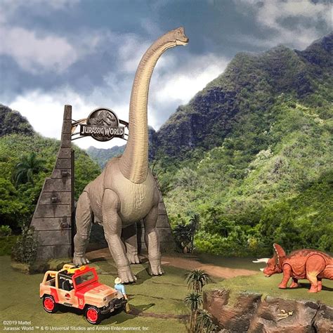 Official Reveal Of The Mattel Brachiosaurus Figure Jurassicpark