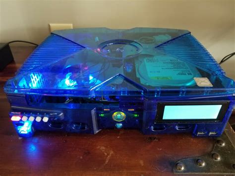 Popular Xbox Console With Xecuter 3 Modchip Blue Administration Panel