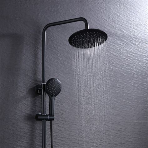 Matte Black Constant Temperature Shower Set Shower Mixer Bathorigin