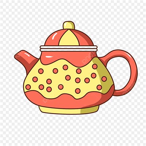 Teapots White Transparent Beautiful Teapot Yellow Teapot Red Pot