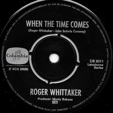 Roger Whittaker Mexican Whistler 7″ Single Akerrecordsnl