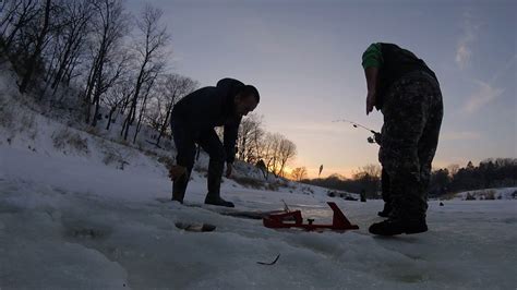 Wisconsin Winter Ice Fishing 2018 Youtube