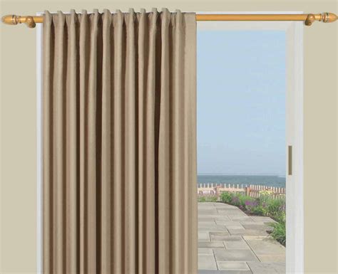 It's easier to do than you think. Patio Door Curtains - TheCurtainShop.com