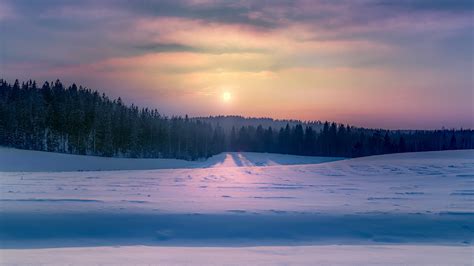 landscape, Nature, Winter, Sky, Snow Wallpapers HD / Desktop and Mobile ...