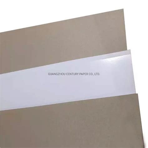 250gsm 300gsm 350 Gsm 400gsm Paper Duplex Board One Side Coated China