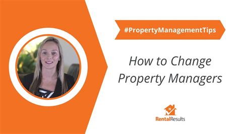 How To Change Property Managers Youtube