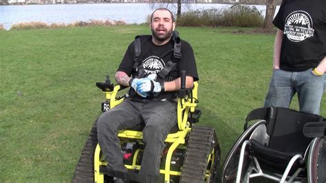 Life Doesnt End With Quadriplegia Meet Jamin And His Badass Wheelchair Youtube