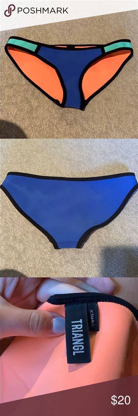 Triangl Blue Bikini Bottom Bikinis Blue Bikini Blue Bikini Bottoms