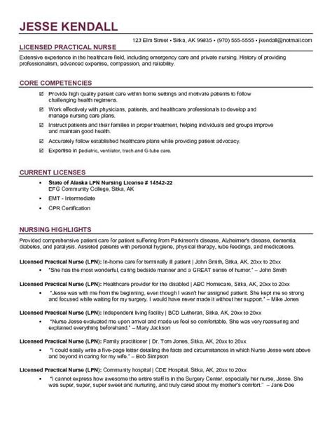 lpn resume images  pinterest lpn resume sample