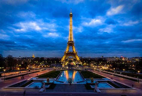 Wallpaper Paris Eiffel Tower France Cities