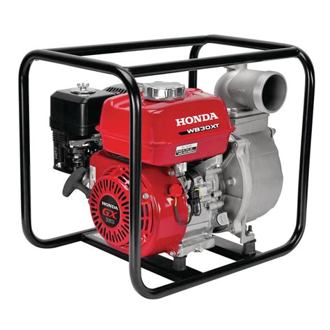 Honda 6 Hp General Purpose 3 In Gasoline Powered Water Pump Wb30 The