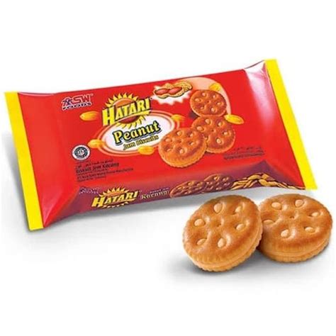Jual Biskuit Hatari Peanut Jam Biscuit Rasa Kacang Kue Kering Di Lapak