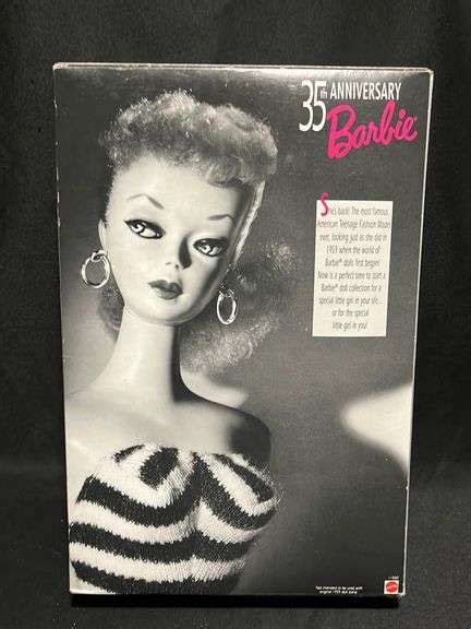 35th Anniversary Original 1959 Barbie Reproduction Metzger Property Services Llc