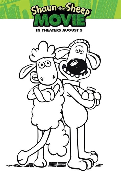 You can use our amazing online tool to color and edit the following shaun the sheep coloring pages. Shaun the Sheep Movie Printable Activities and Coloring Pages