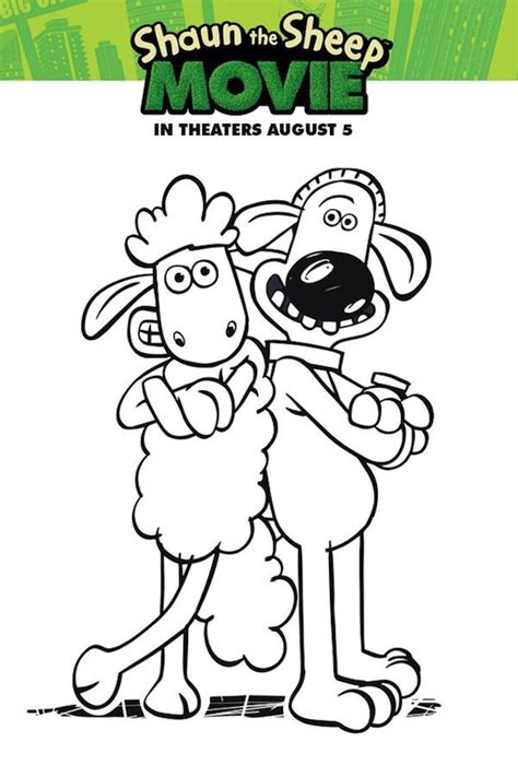And now he continues to carry out his rescue mission. Shaun the Sheep Movie Printable Activities and Coloring Pages