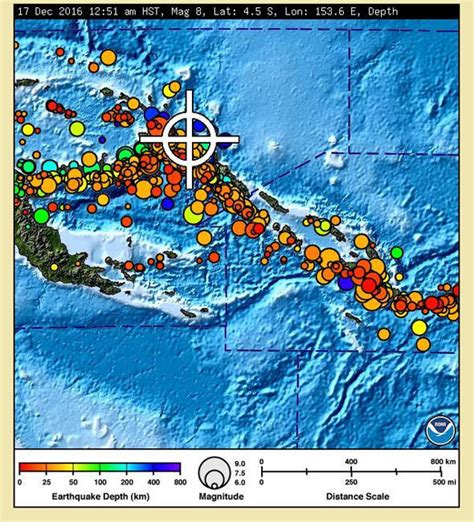 Papua New Guinea Earthquake In New Ireland Today Sparks Tsunami Alert