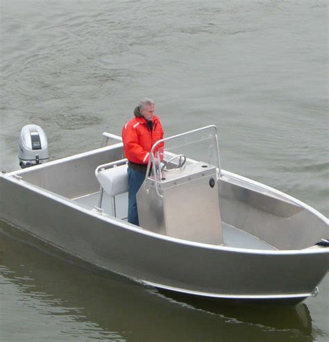 Aluminum Boat Center Console Conversion Zip Laser Sailing Boat For