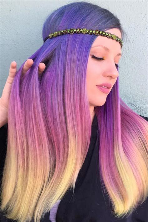 Dark blonde is a great color to sport if you have a medium to fair complexion. Fabulous Purple and Blue Hair Styles | LoveHairStyles.com ...
