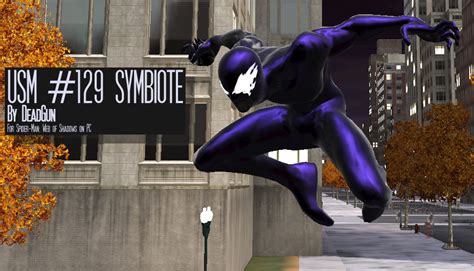 Usm 126 Symbiote Suit Spider Man Web Of Shadows Mods