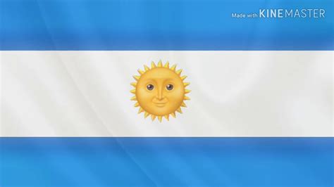 Bandera Argentina Version Emoji Youtube