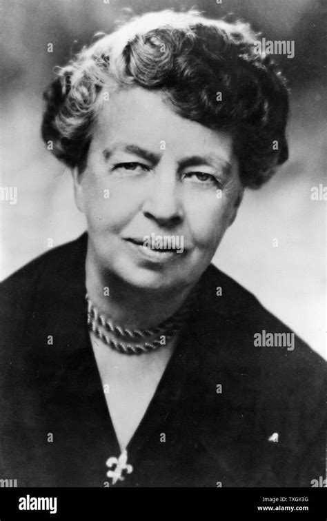 Anna Eleanor Roosevelt American Humanitarianwife Of Franklin D