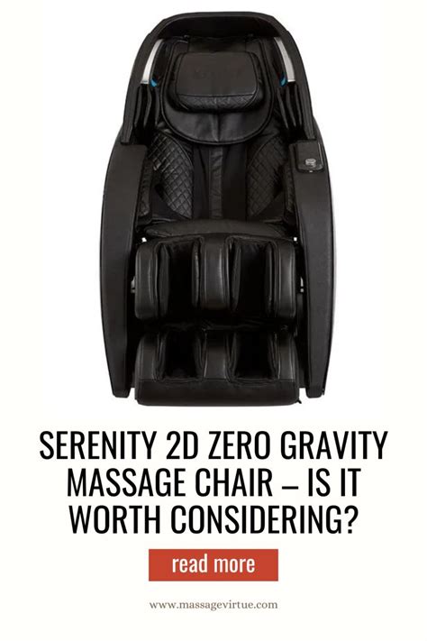 Serenity 2d Zero Gravity Massage Chair Is It Worth It