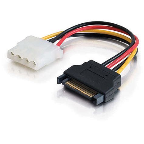 C2g 6 15 Pin Serial Ata Male To Lp4 Female Power Cable 10149