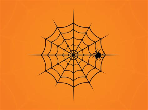 Halloween Spiders Web In Adobe Illustrator By Richard Carpenter On Dribbble