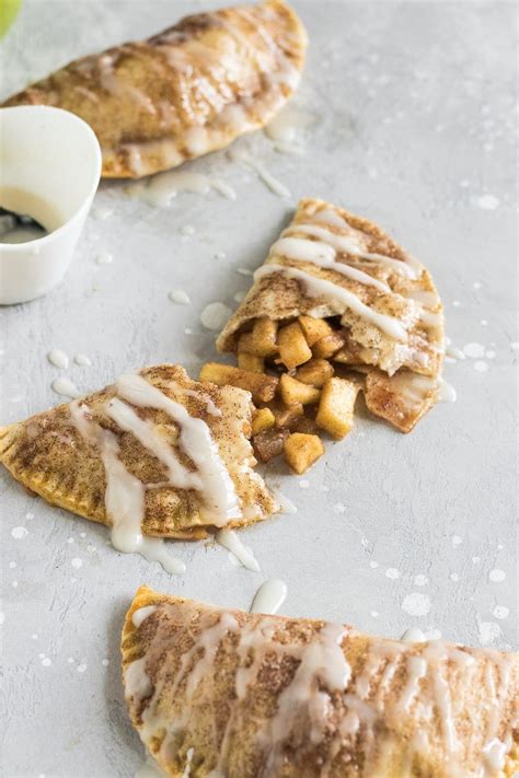 Baked Apple Pie Empanadas With Spiced Rum Icing A Sassy Spoon