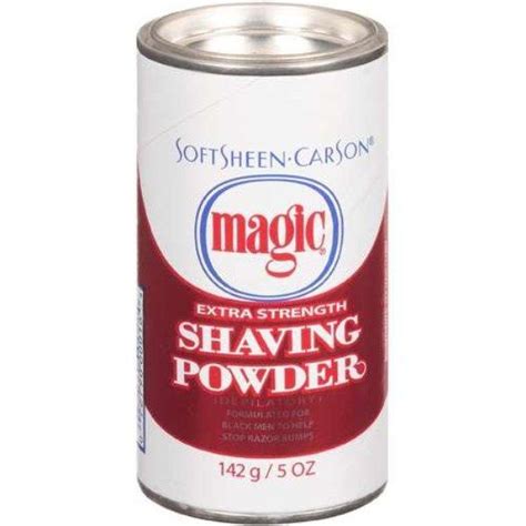 Softsheen Carson Magic Shaving Powder Red Extra Strength Spinett