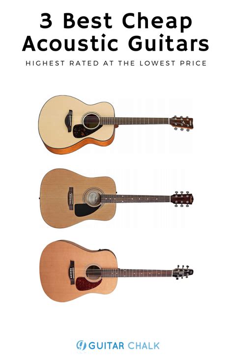 Three Of The Best Cheap Acoustic Guitars For Beginners And Those