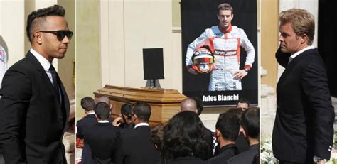 Mort Tragique Les Stars De La F1 Aux Obsèques De Jules Bianchi L