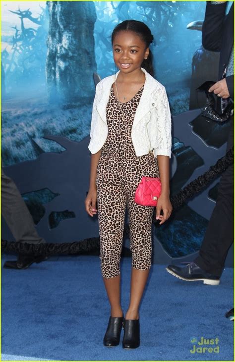 Skai uses an energy source that's fueled by hydrogen. Picture of Skai Jackson