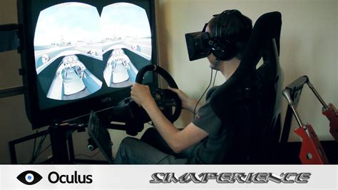 test oculus rift simxperience motion simulator youtube