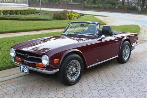 1969 Triumph Tr6 — First Year For The Tr6sold Vantage Sports Cars