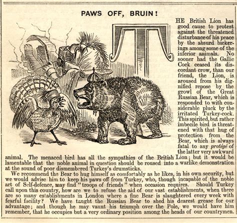 turkey and the russian bear the crimean war in the french and british satirical press online