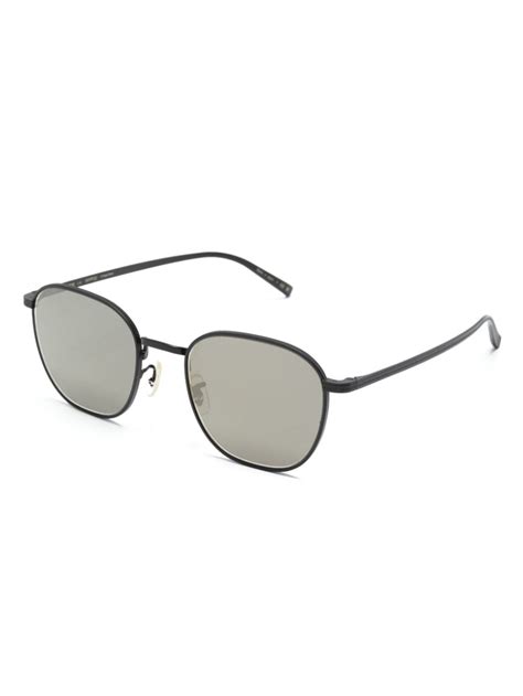 Oliver Peoples Rynn Square Frame Sunglasses Farfetch