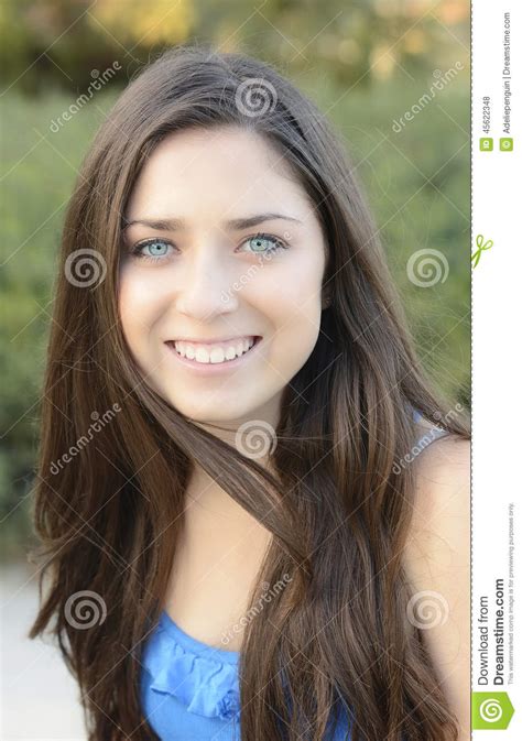 On when be snip hair you feel anxious because the fear do not appropriate with fancies of you. Pretty Teenage Girl Headshot Stock Photo - Image: 45622348